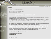 Tablet Screenshot of ahotglassact.com